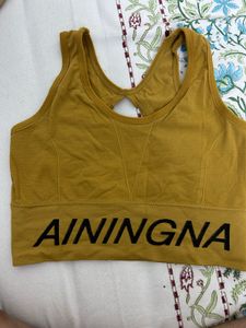 3 Noun Padded Sports Bra