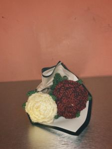 🌹 Crochet Rose Bouquet