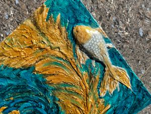 Texture Painting ( THE SEA SWIRL)