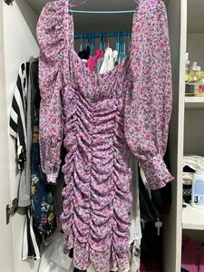 MINI FLORAL Bodycon DRESS