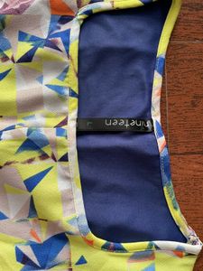 Multicoloured Middle Length Dress