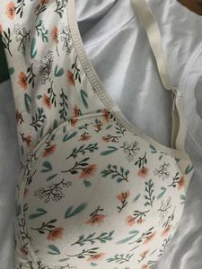 Floral Print Bra