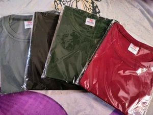 round neck tshirt pack of 4