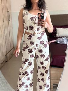 Floral Print Jumpsuit