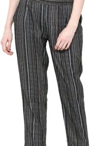 Black Striped Trouser