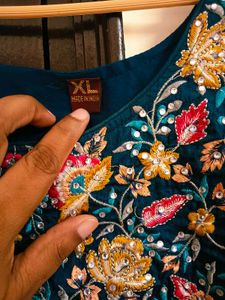 Party Wear 3 Piece Indo Western Ethnic Lehanga Dr