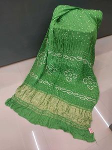 Gaji Silk Bandhani Saree 🥻 😍
