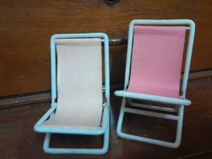 Vintage Toy Beach Chairs