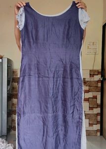 Cotton Satin Blend Kurti
