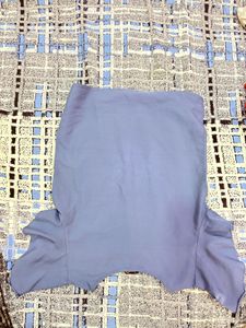 Blue Frill Top