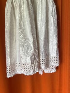 White Cottagecore Dress