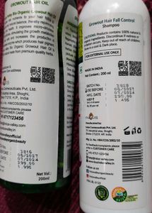 Indus Valley Growout Hair Oil &amp; Shampoo Set