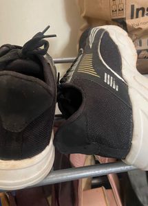 Stylish Black Sneakers