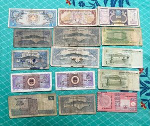 50 Foreign Notes Rare
