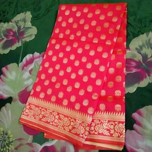New Pink Saree
