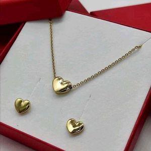 cute heart pendant set❤️