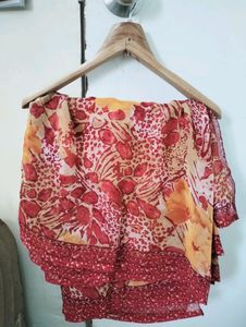 Printed Saree
