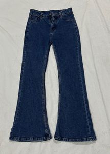 Bootcut Navy Blue Jeans