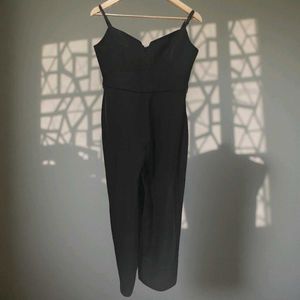 Sleek Black Jumpsuit