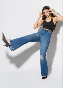 Freakins Blue Bootcut Jeans 💙