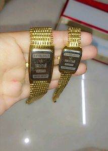 Couples Vintage Swistar Quartz Watches