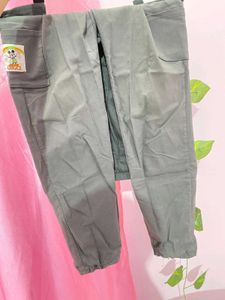 Gray Cargo Pants