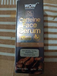 Wow Caffeine Face Serum