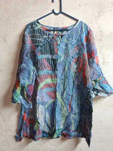 Women&#39;s Oversized Fashion Casual Top Multicolour