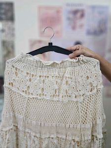 Crochet Tiered Skirt