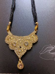 gold plated brass mangalsutra