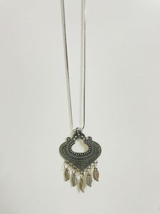 oxidised necklace