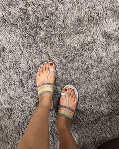 Boho-Chic Toe Ring Sandals