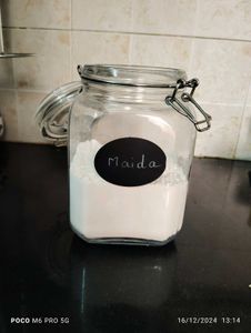 ✅1kg Capacity Glass Container 🫙 no Flaws