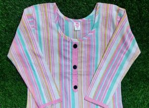 Striped Kurta Set