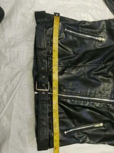 Stylish Black Faux Leather Jacket