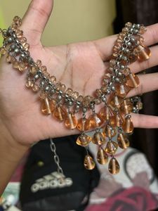 Beaded Dangle Necklace