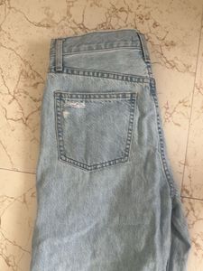Light Wash Wide Leg Jeans