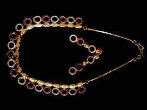 Gold-Tone Necklace &amp; Earring Set