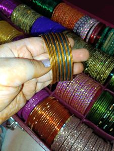 Designer and Fancy Bangles With Box