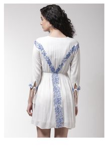 MADAME Embroidered Dress
