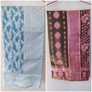 Combo Of Two Beautiful Sarees 😍❤️