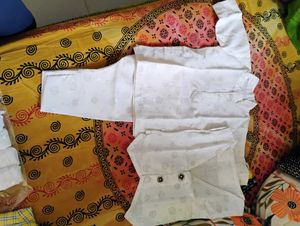 Kids Kurta Koti Set And 5 Vests