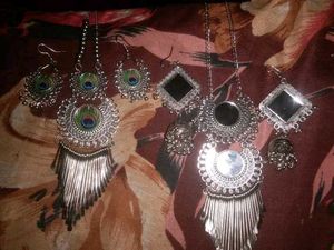Silver Boho Jewelry Set