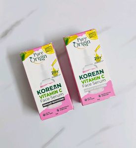 Pure origin vitamic c korean skincare kit