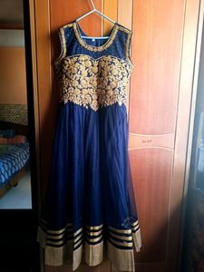 ❤️ ETHNIC GOWN NAVY BLUE ♥️