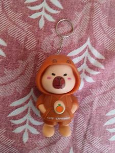 Cute Capybara Keychain