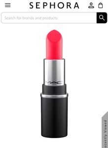 original MAC mini Lipstick - relentlessly red -706