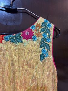 Embellished Flowy Dress