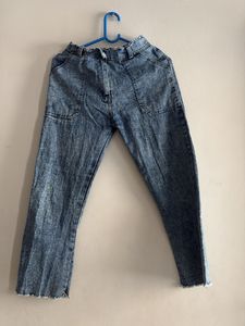 Acid Wash Denim Jeans