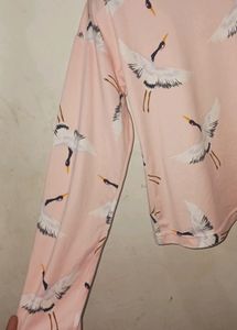 Full Sleeves Crop Top